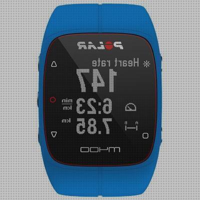 Review de reloj polar m400 azul
