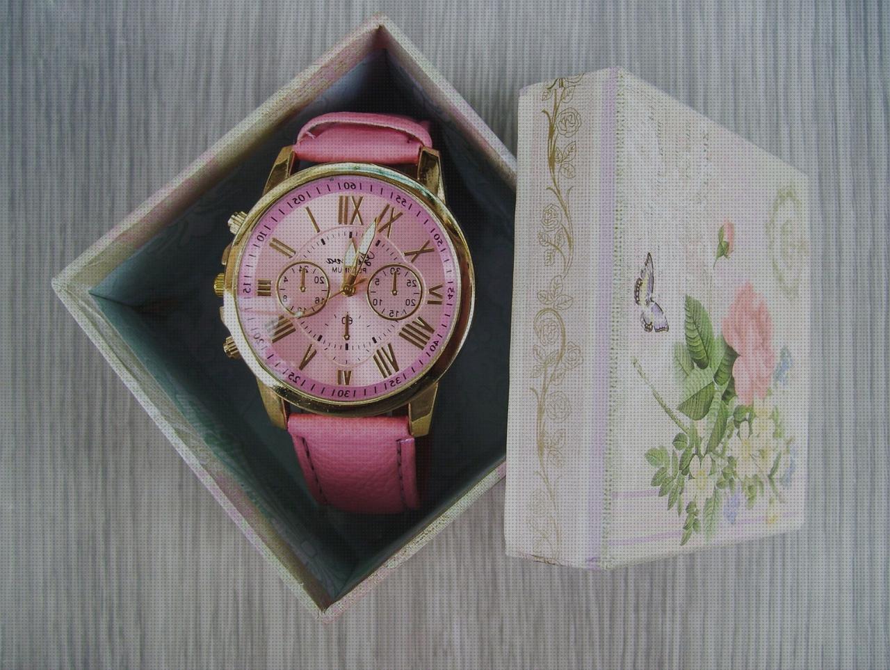 Review de reloj pulsera analogico mujer