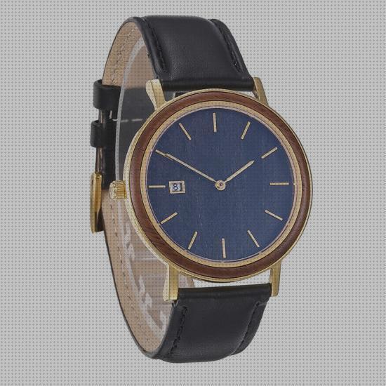 Review de reloj quartz hombre cuero