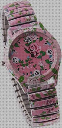 Las mejores rosas reloj rosa niña