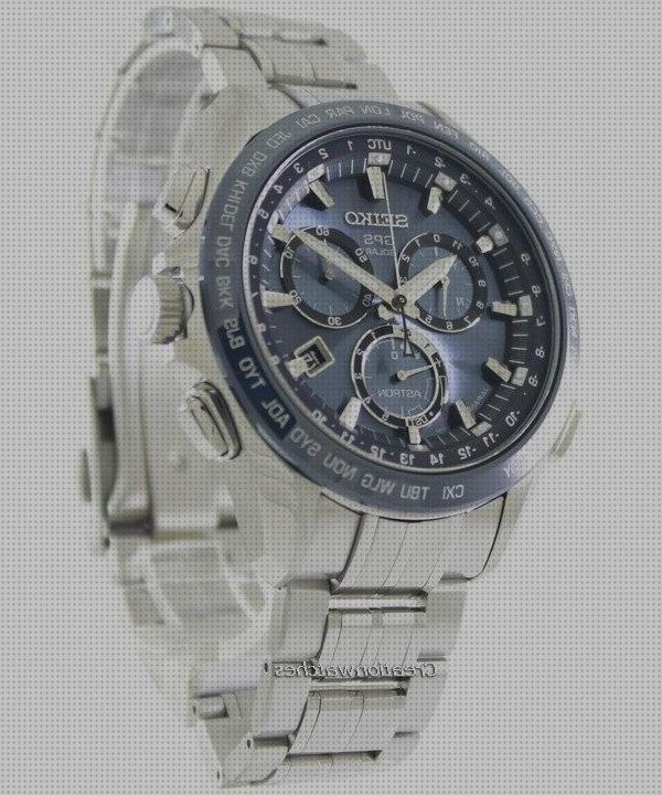 Análisis de los 19 mejores Relojes Seiko Astron Gps Solares Cronógrafo Sse005j1
