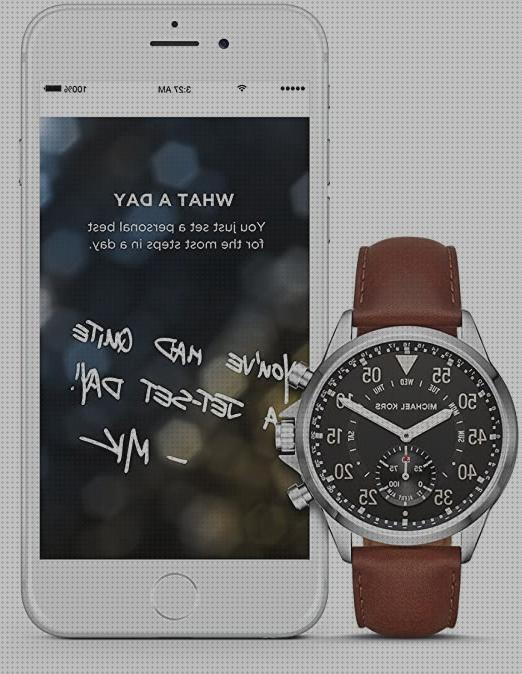 Los mejores 22 Relojes Smartwatch Híbridos Michael Kors Gage Mkt4001 De Aceros