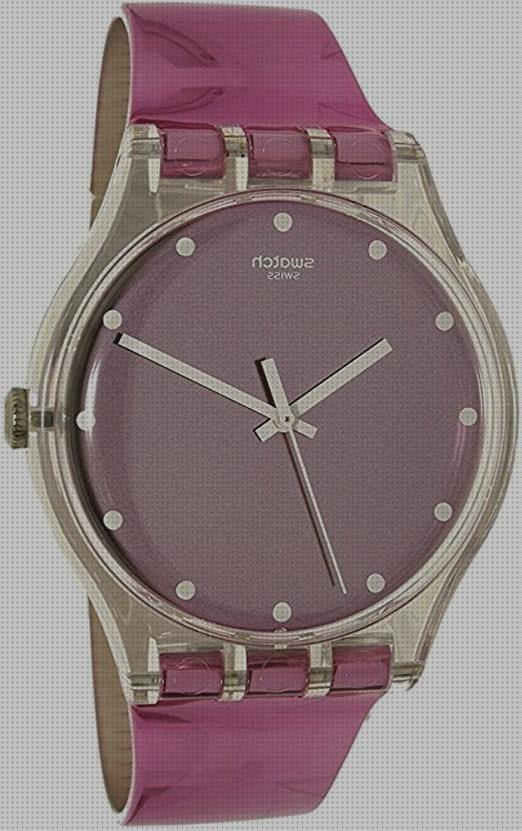 Las mejores mujeres swatch reloj swatch swiss mujer rosa