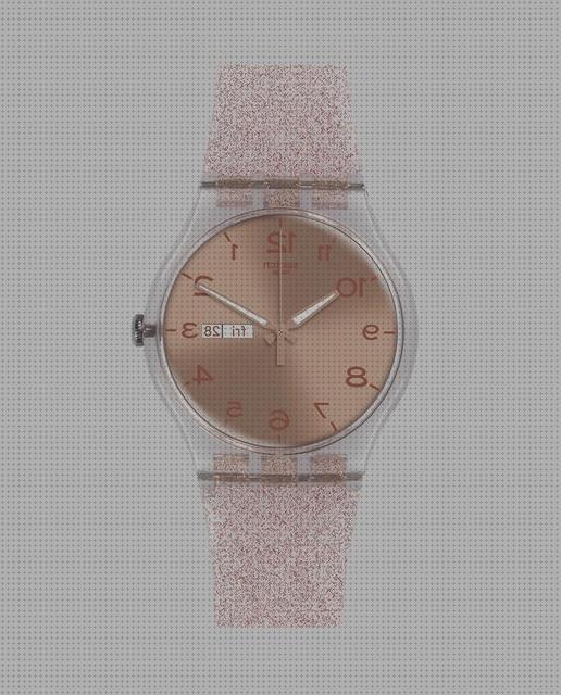 Review de reloj swatch swiss mujer rosa