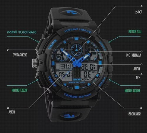 Opiniones de los 27 mejores Relojes Tipos Militares De Hombres Sports Navy Seal Sumergibles