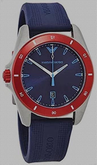 Las mejores marcas de relojes armani relojes relojes armani de esfera roja de hombre