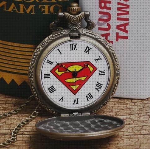 Mejores 34 relojes bolsillos superheroes