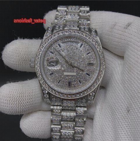 ¿Dónde poder comprar relojes con diamantes de hombre?