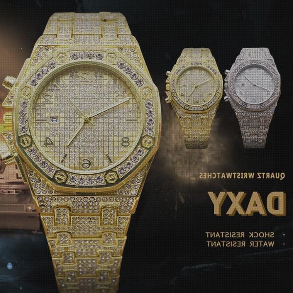 Review de relojes con diamantes swarovski hombre