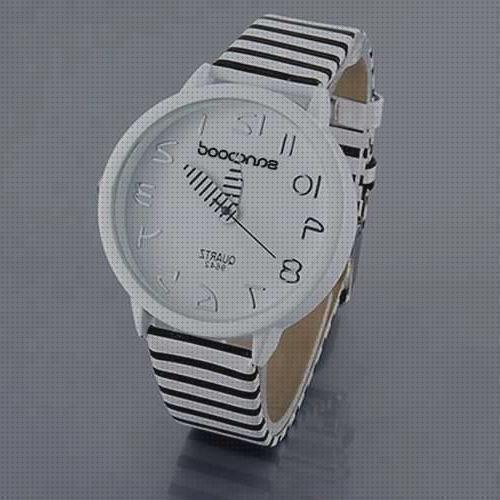 Las mejores marcas de rayas reloj correa rayas mujer