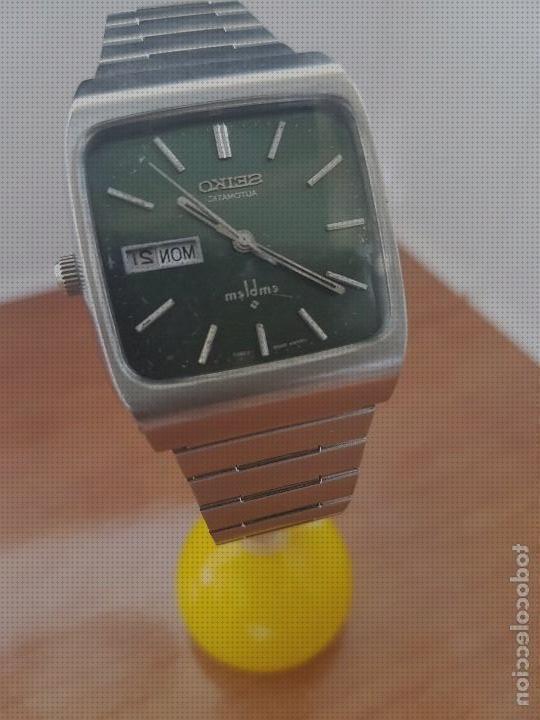 Review de relojes cuadrados seiko caballero