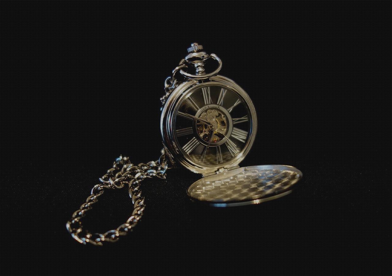 Las mejores relojes despertadores modernos relojes relojes de bolsillo de plata nuevos