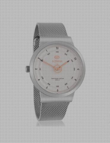 Review de relojes de hombre analogico con segundero y correa metalica