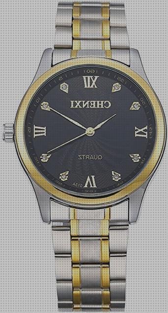Las mejores reloj hombre oro reloj hombre relojes relojes de hombre de oro con cuarzo barato