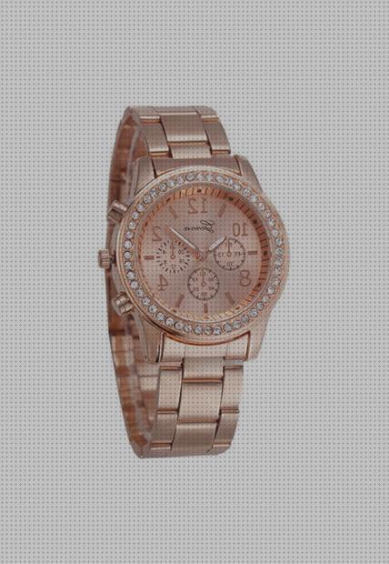 Opiniones de mujeres relojes relojes de mujer color bronce