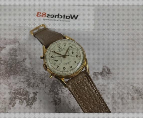 Review de relojes de oro años 50 hombre chronographe suisse antimagnetic