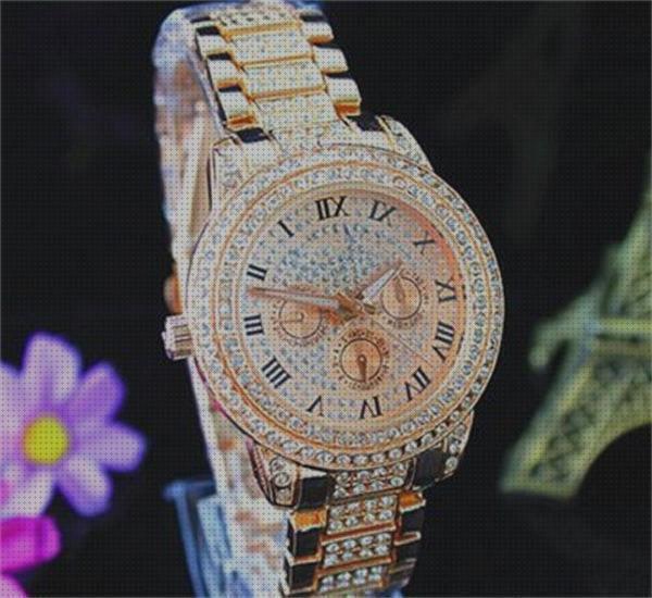 Review de relojes de oro y diamantes hombre falso