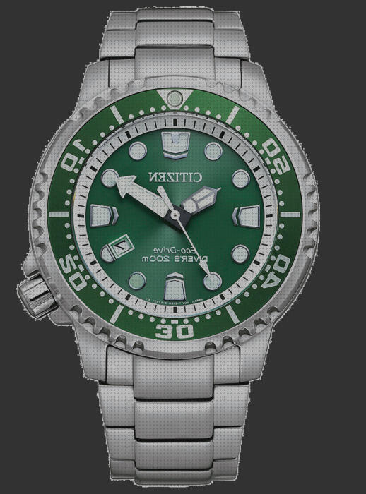 Review de relojes hombre acero con esfera verde