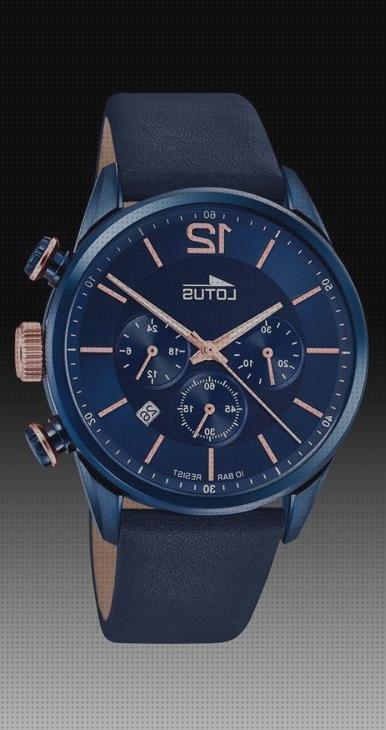 Review de relojes hombre baratos con correa azul