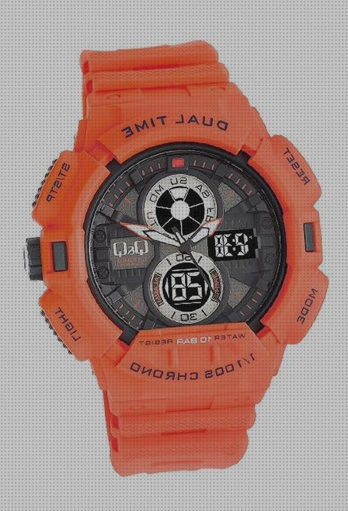 Review de relojes hombre baratos con naranja