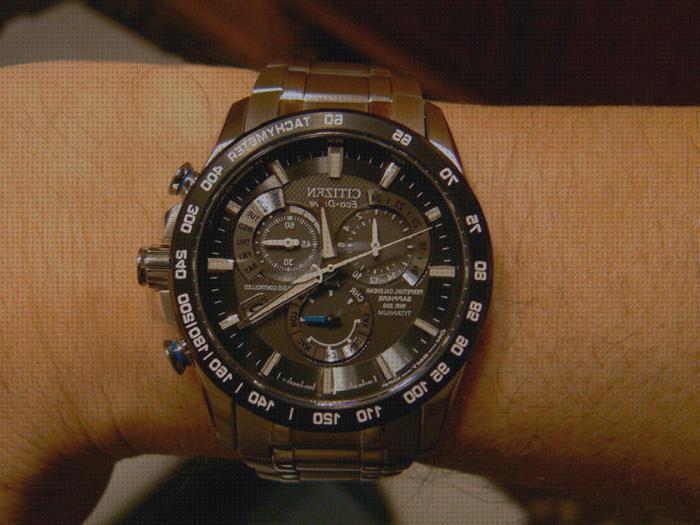 Review de relojes hombre citizen eco drive titanium