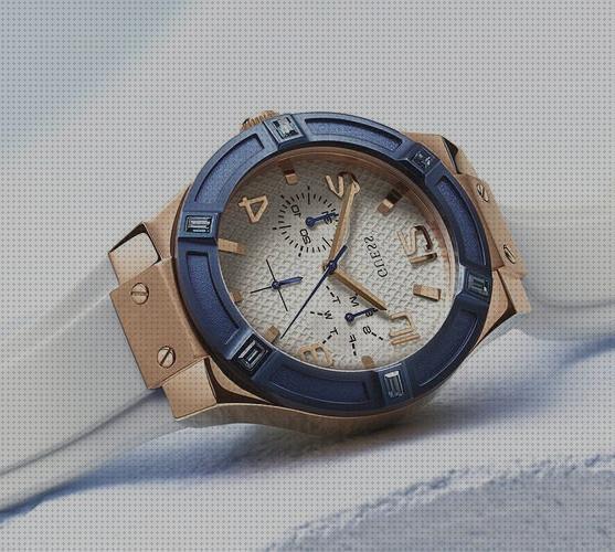 Review de relojes hombre con correa blanca