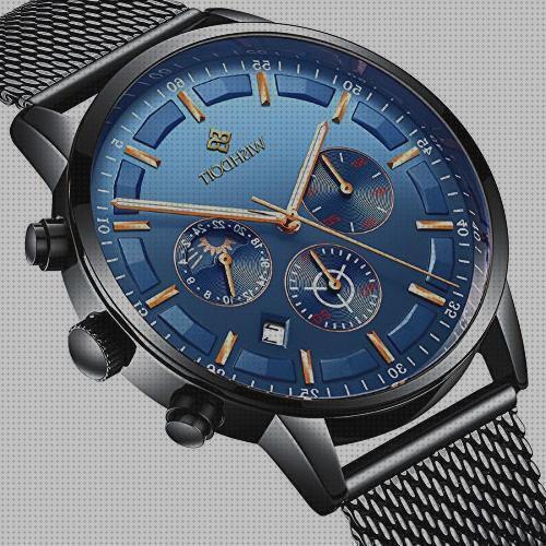 Review de relojes hombre malla de acero inoxidable