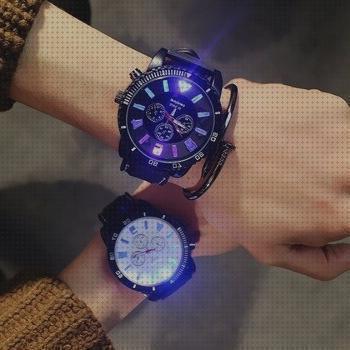 Las mejores marcas de hombres relojes reloj hombre con luz