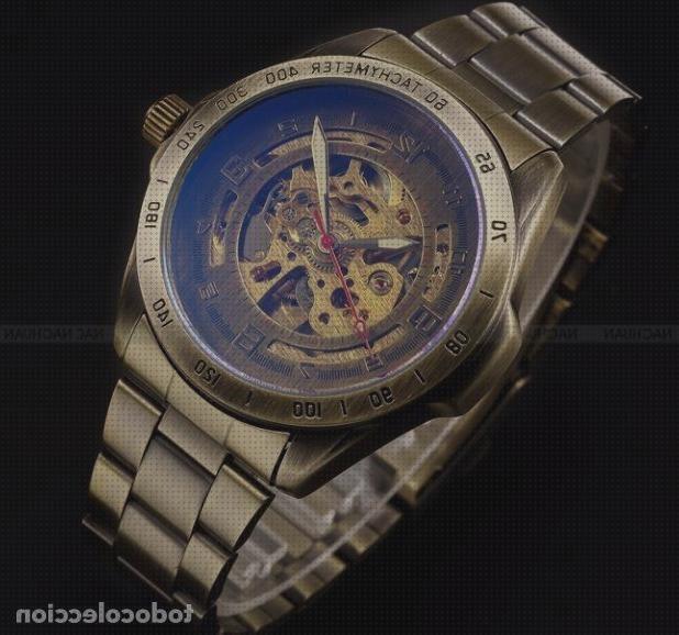 ¿Dónde poder comprar hombres relojes reloj hombre maquinaria visible?