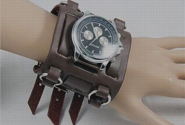 ¿Dónde poder comprar pieles hombres relojes reloj hombre piel marron?
