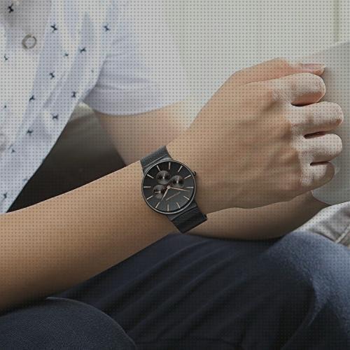 Las mejores marcas de negros relojes reloj negro hombre deportivo