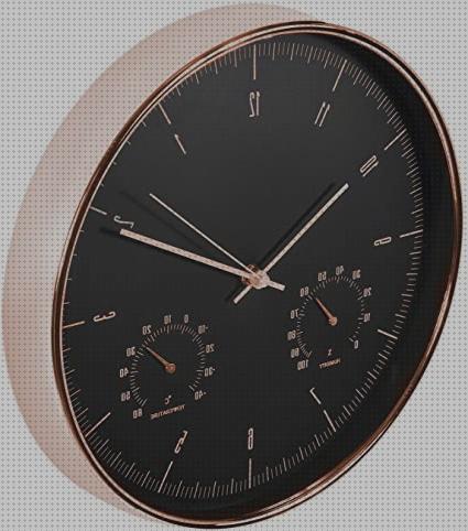 Review de relojes pared analogico termometro e higrometro