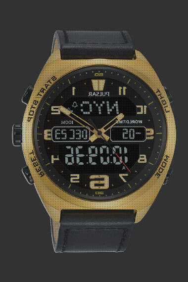 Los 45 Mejores Relojes Pulsar Digitales Dorados De Hombres