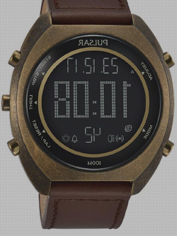 Las mejores dorados digitales relojes relojes pulsar digitales dorados hombre
