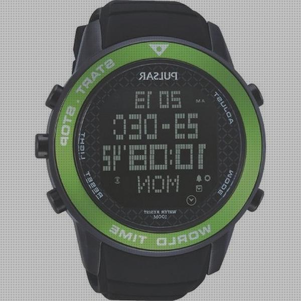 Review de relojes pulsar digitales hombres
