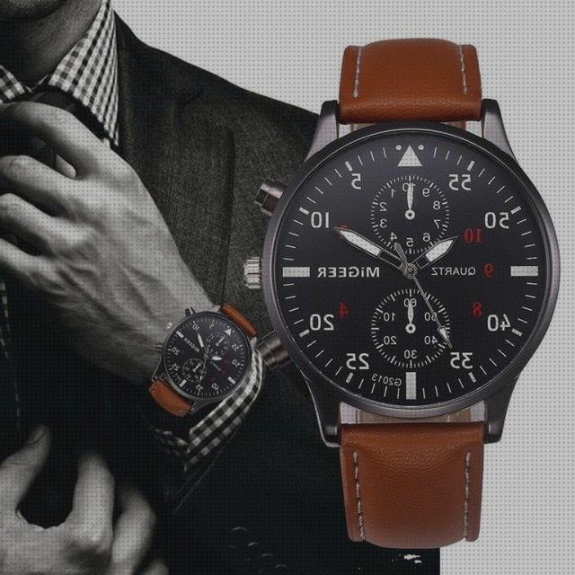 Las mejores marcas de quartz reloj quartz hombre cuero