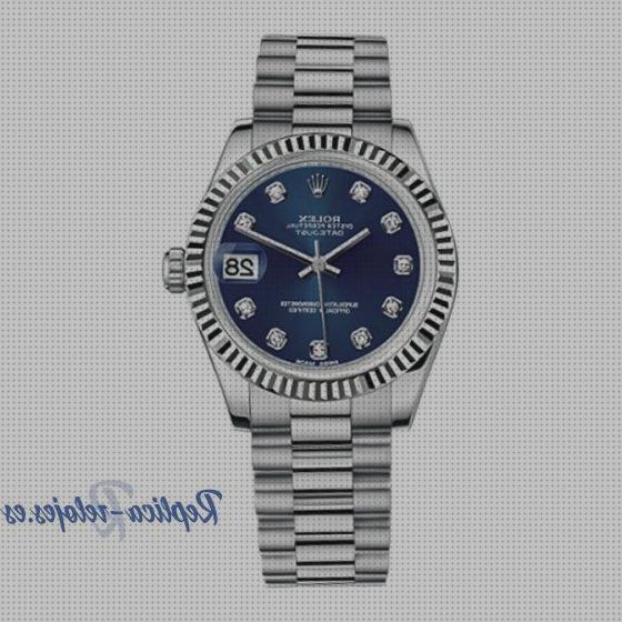 Review de relojes rolex mujer plata y oro