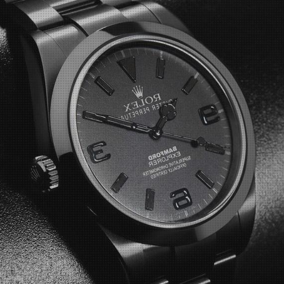Las mejores marcas de rolex reloj rolex negro hombre