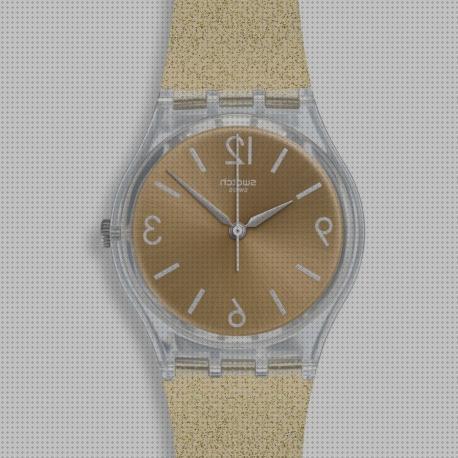 Review de relojes swatch dorados de mujer
