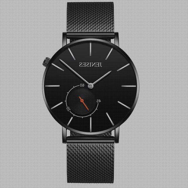 Review de relojes ultrafinos hombre negro