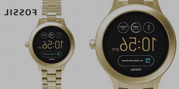 Review de smart watch dorado